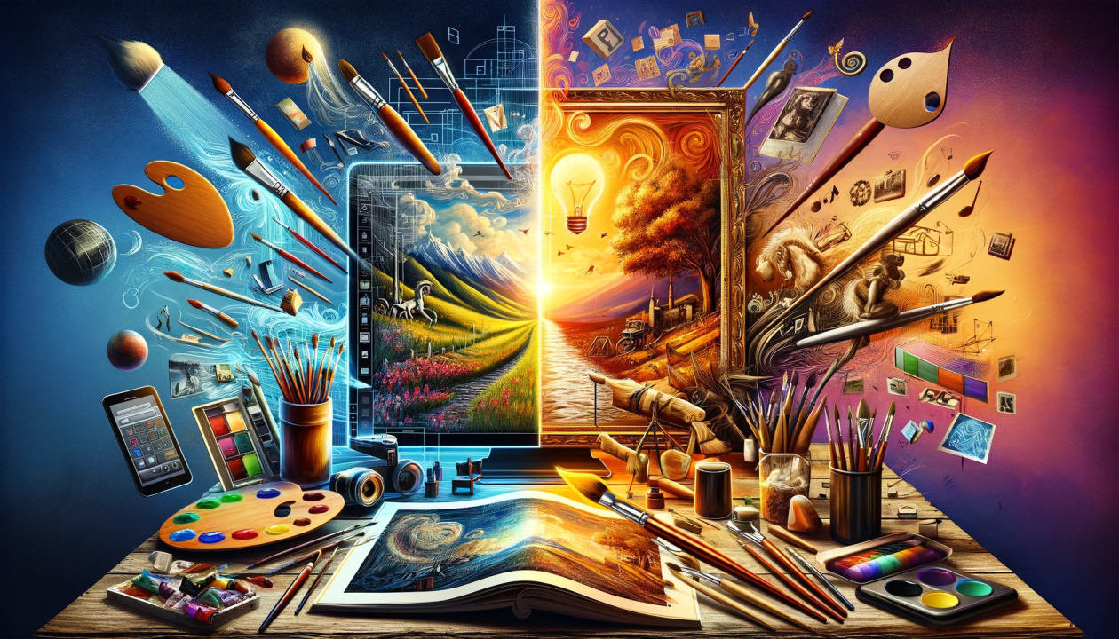Traditional Art and the Digital age