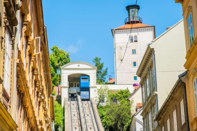 Zagreb Funicular Railway connecting Upper and Lower Town – Erasmus+ Teacher Training Courses Zagreb