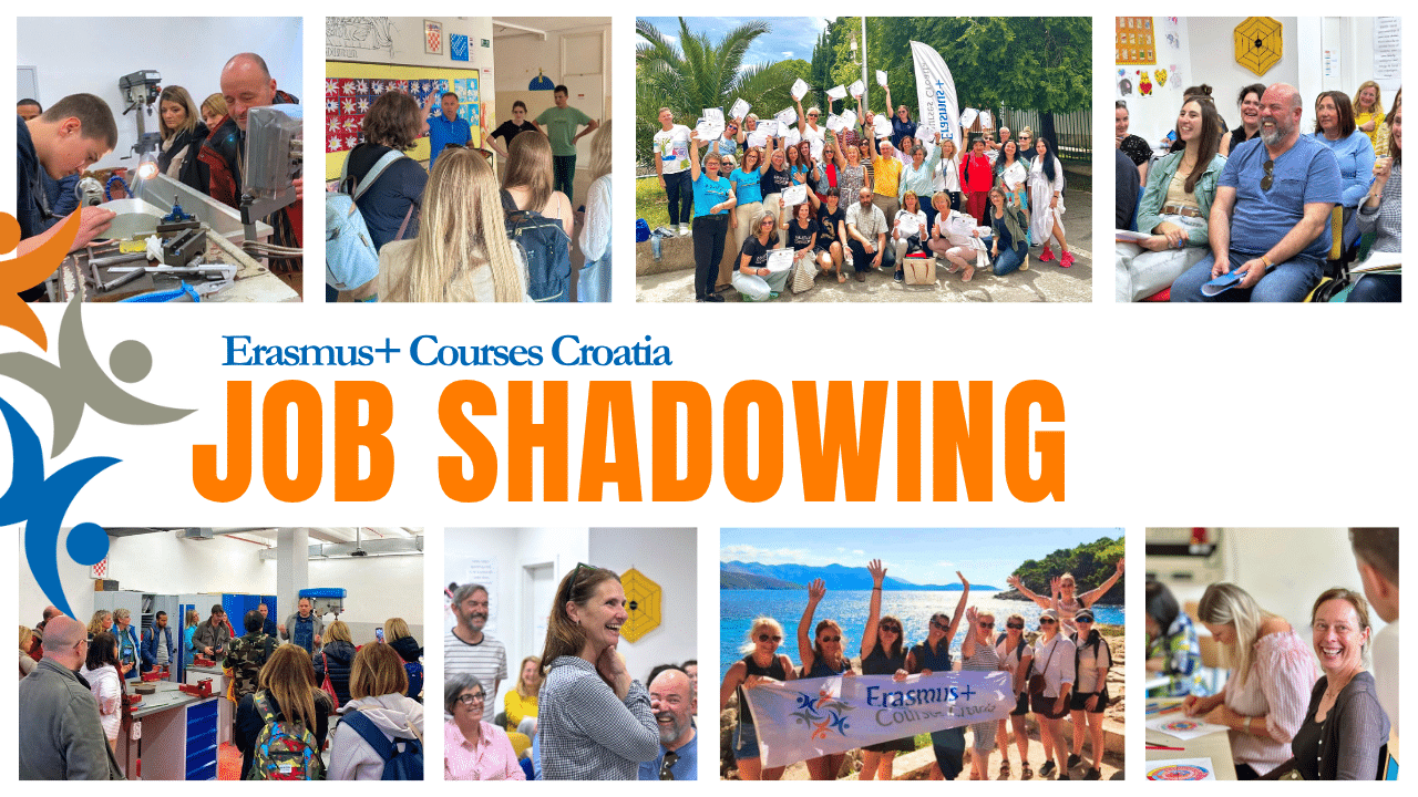 Job shadowing Erasmus+ Courses Croatia