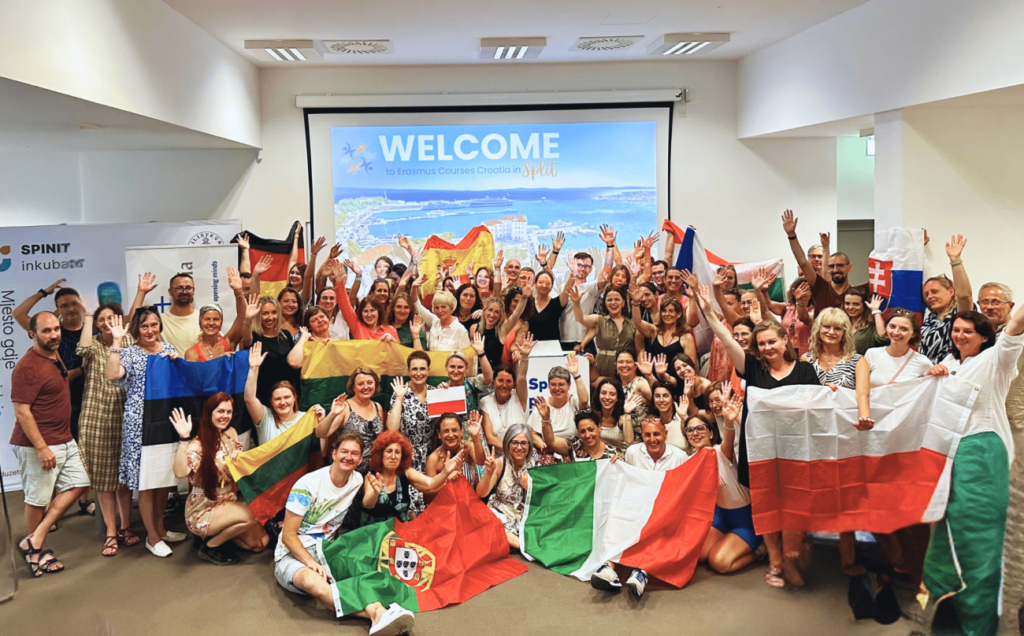 International teachers participating in Erasmus courses in Croatia