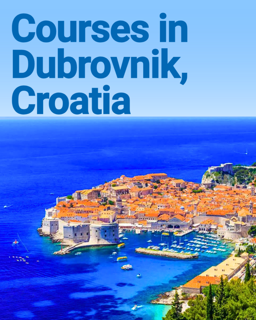 Dubrovnik, Croatia Erasmus Courses Croatia Teacher training location