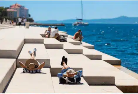sea organ in zadar